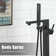 Single Handle Floor Mounted Tub Faucet