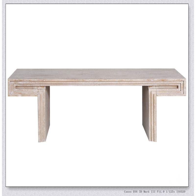 Table basse American Vintage, Naturel antique