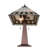 24" High Diamond Band Mission Table Lamp