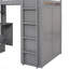 Lit mezzanine avec tiroirs, bureau et garde-robe-771188308-771188309