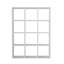124.2cm H x 93.6cm W Cube Bookcase