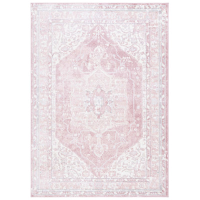 Lowrey Ivory Gray/Pink Rug