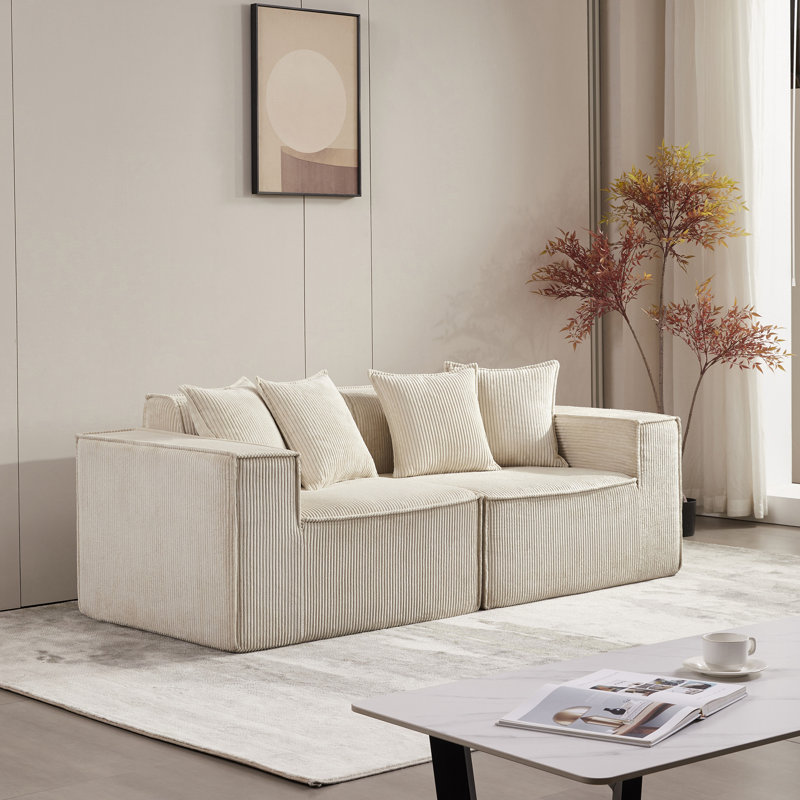 Canapé modulaire 78,74 po
