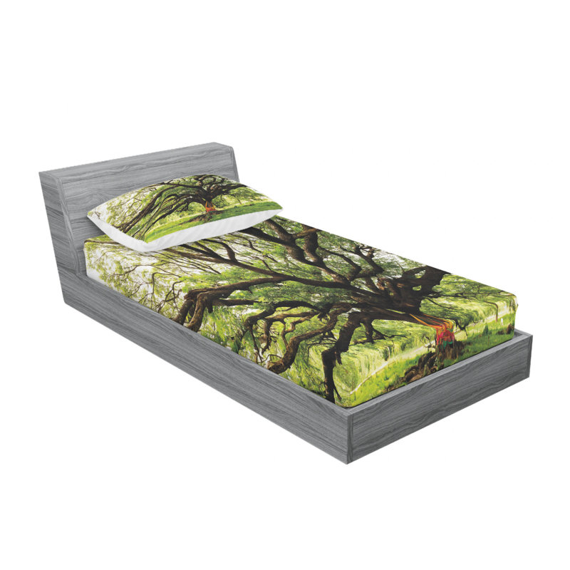 Microfiber Sheet Set, Twin XL Sheet Set with Fitted Sheet