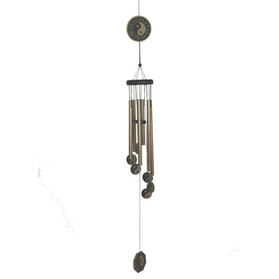 Carillon Feng Shui 6 tiges Yinyang