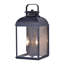 Lanterne murale d'extérieur en zinc à 2 ampoules H 17,5 po Marley