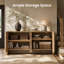 Armoire de buffet 69,7 "avec 4 portes, buffet moderne