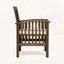 Ensemble de 2 chaises de salle à manger en bois d'acacia Casa avec coussins résistants à l'eau-1444164605