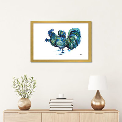 «Ayam Cemani pair» par Zaira Dzhaubaeva - reproduction d'art