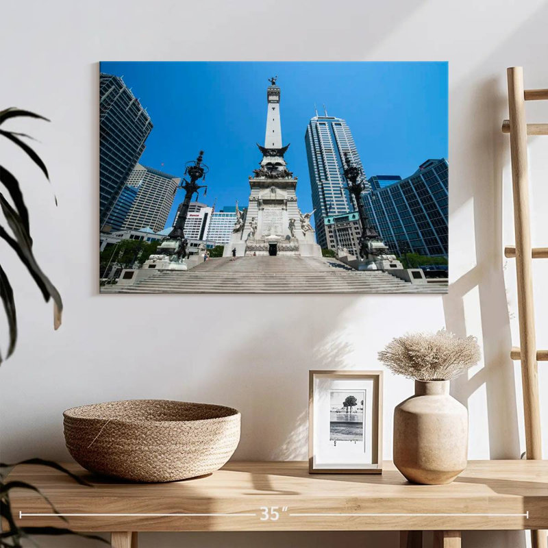 Rorry Soldiers And Sailors Indianapolis, 26" H x 39" W