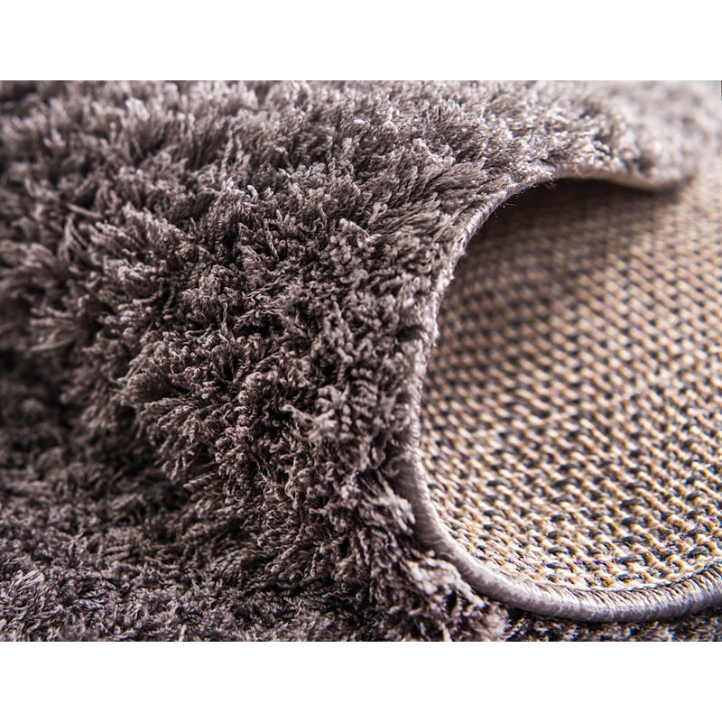 Tapis gris foncé Devia, L 35 po x L 72 po