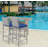 3-Piece Patio Bar Set With Wicker Bar Chairs & Outdoor Bar Table-111464412