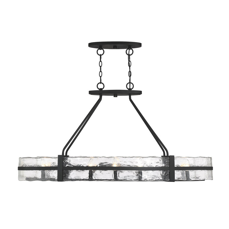 Lustre tambour Brisa Unique, Lustre linéaire à 10 lumières