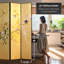 Paravent Seasons on Gold