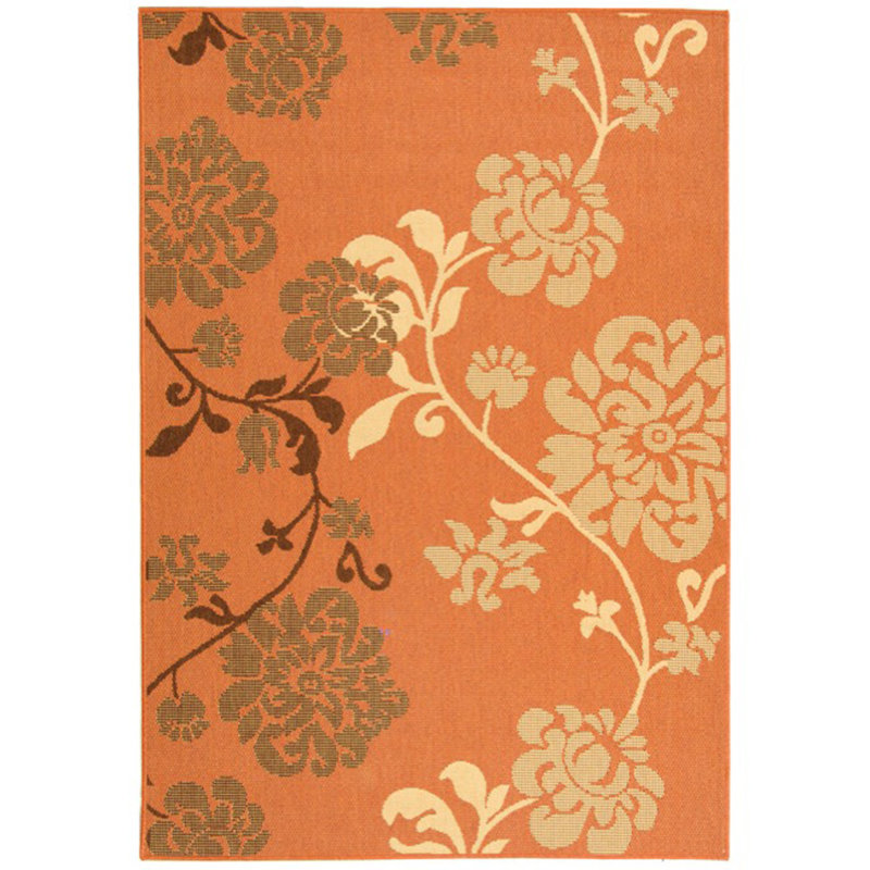 Herefordshire Performance Floral Indoor/Outdoor Area Rug, Rectangle 8' x 11'