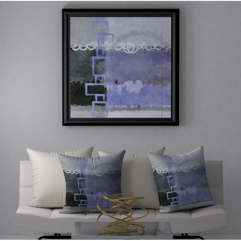 Housse de coussin décorative carrée joliment ravissante, 24" X 24"