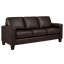  Ensemble de salon en cuir véritable 3 pièces Deboer-504861191