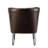 Euclid 26" W Faux Leather Tufted Side Chair With Metal Base-59806075