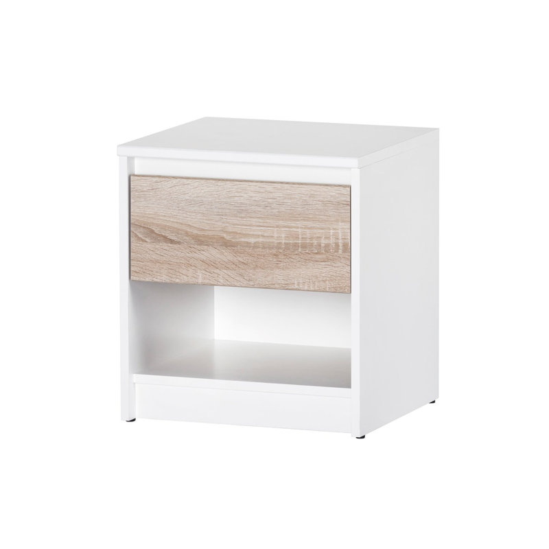 Wenecja 270.97cm W Manufactured Wood Bedside Table