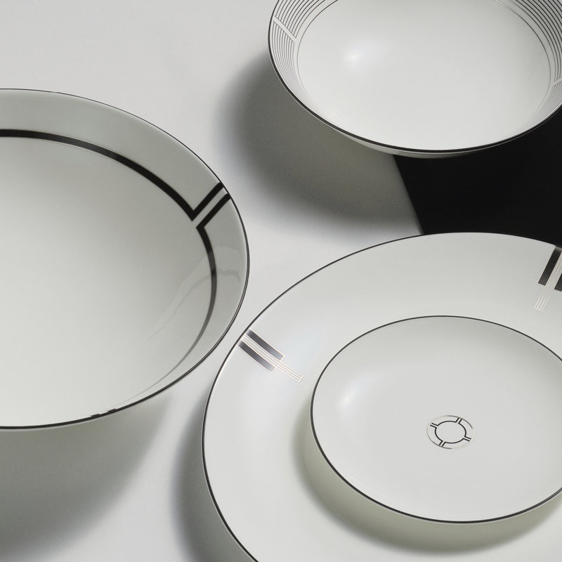 Vera Wang Luxe Graphite 7.8in Soup/Pasta Bowl