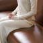 Causeuse-coussin standard en cuir véritable brun-1120118844