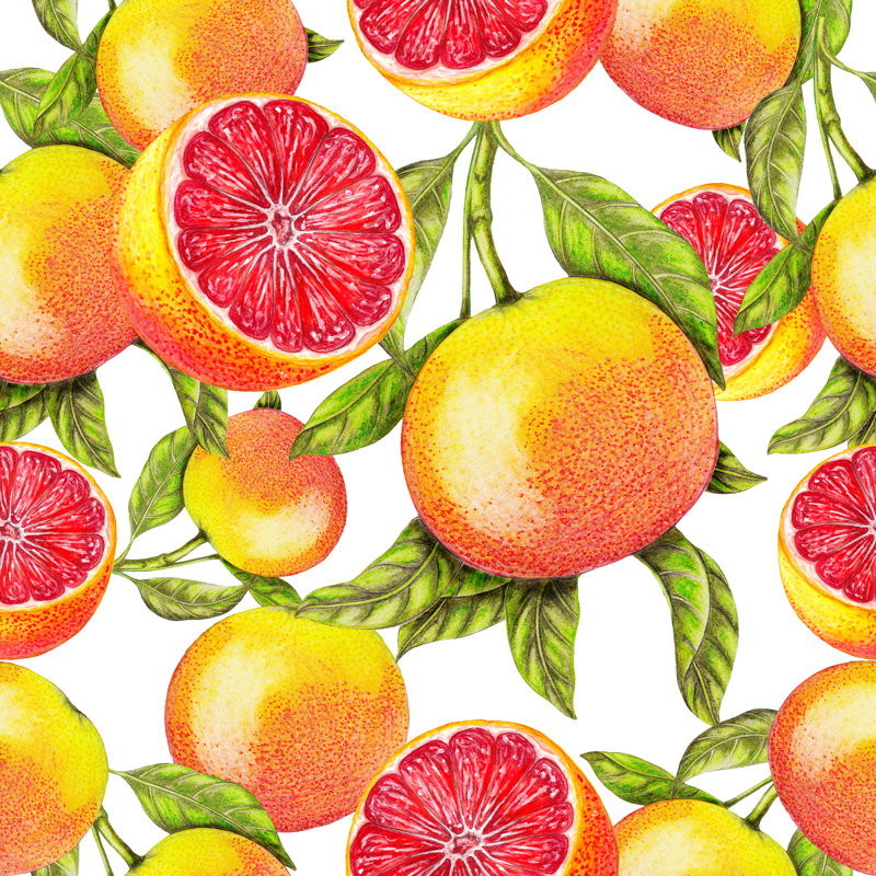Seamless Pattern by Arevka - Wrapped Canvas Print, 91cm H x 91cm W x 3.8cm D