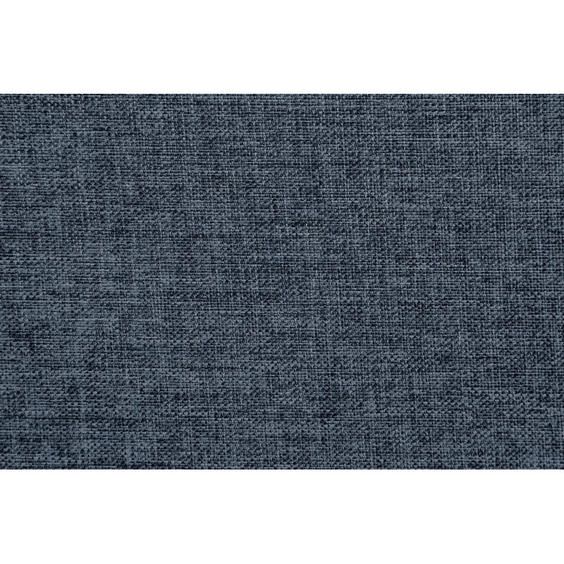 Chaise longue rembourrée Genoveffa, Mélange de polyester bleu marine