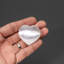 Selenite Crystal Heart (Small) From Morocco