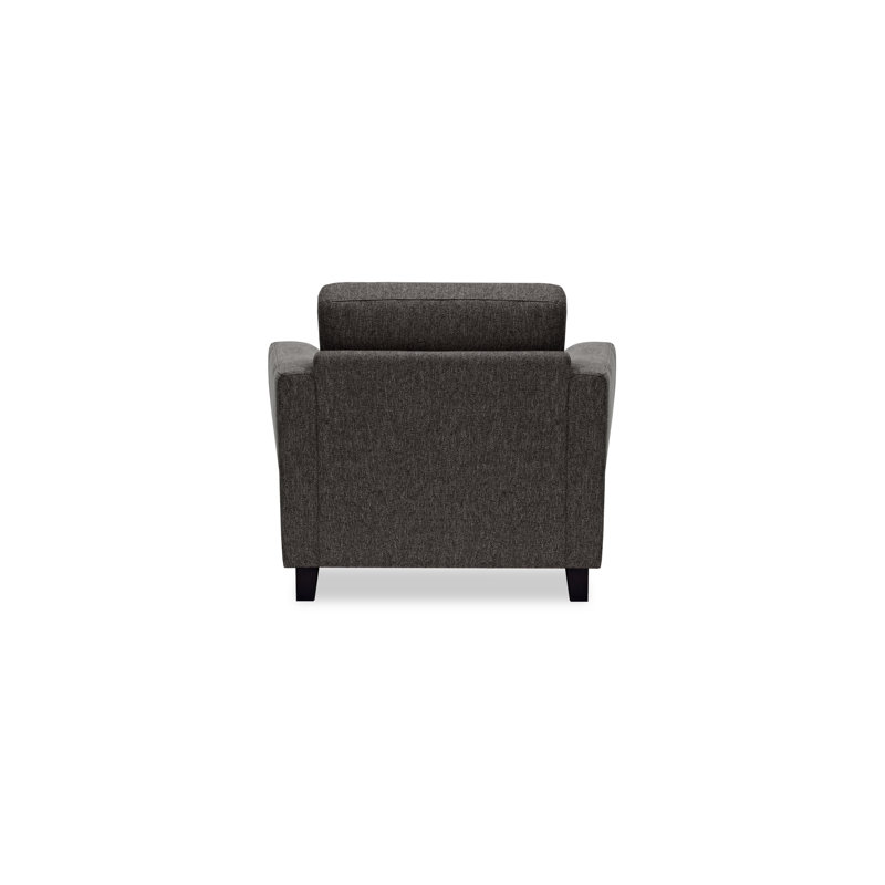 Muddathir Upholstered Armchair, Degas Dark Grey