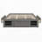 Platform Bed Frame With 4 Storage Drawers And Footboard Storage Cubby, No Headboard, Modern Space-Saving Design-56948934