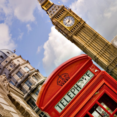 " Telephone Box, London " by Christobolo