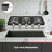 GASLAND Chef Collection 30 in. 5 Burners Stainless Steel Gas Cooktop (griddle Included)