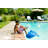 Animal Pool Float - Marine Animal Whale Shark Pool Floats and Noodles filled with EPS Beads for kids, teens and adults, Use While Floating or Lounging Poolside, Comfy Stuffed Pool Noodle for Lounging, Available in 3 Sizes in Whale Shark Design-74080333