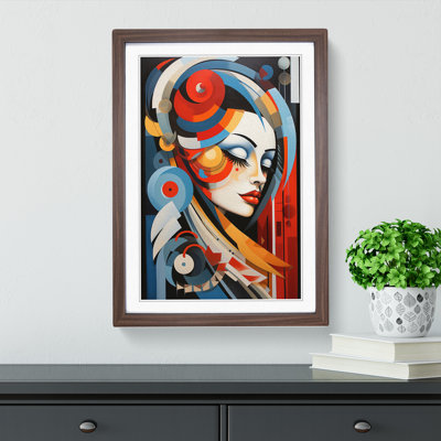 Feather Constructivism - Framed Print