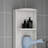 Wall Mounted Required Bathroom Shelves-387490529