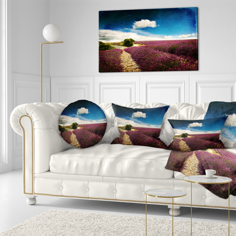 Landscape Reversible Throw Pillow
