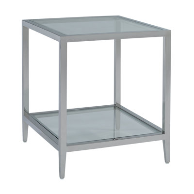 Pinnacle Glass End Table