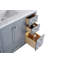 Base de meuble-lavabo simple 47,1 po seulement en blanc-88802340