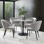 Marcus 46cm H Fabric Upholstered Side Chair in Grey-940514362