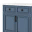 Meuble-lavabo de salle de bain 30 pouces avec 2 portes et 1 tiroir profond-1470427433