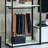 Walk In Closet - Metal Frame, Stain , Extra Deep Drawers For Efficient Storage Freestanding With Frame Drawers, Scratch 2X Thicker