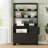 Mandip 31.5”W 1-Drawer File Cabinet With Lock And Sliding Open Storage Shelf-1407633132