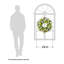 Couronne de printemps ensoleillée et marguerite jaune