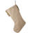 21" Alpine Collection Black Hat Snowman Stocking
