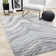 Fresno Modern Abstract Blue Area Rug