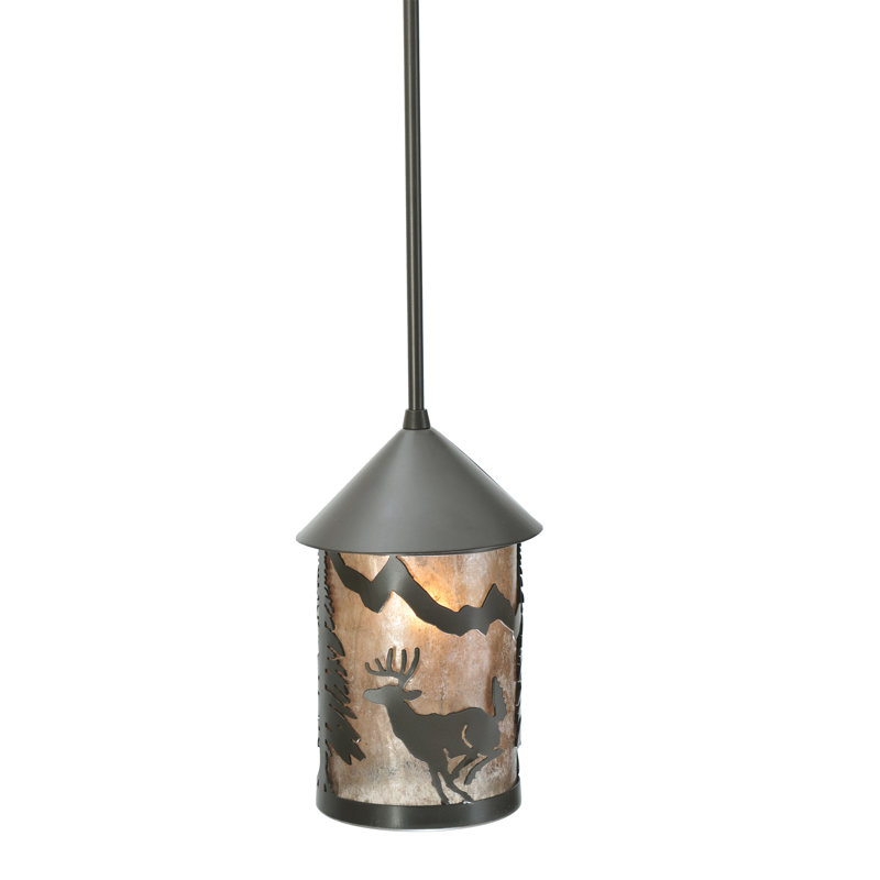 Luminaire suspendu cylindrique 1 lumières