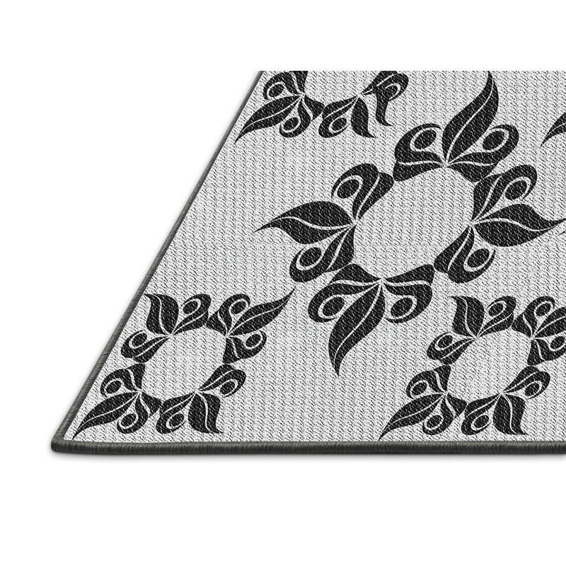 Tapis décoratif damassé, Rectangle 8 pi x 12 pi