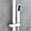 Wall Mounted Waterfall Rain Shower System with Handheld and Sliding Bar