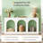 Stylish Arches Side Table,Entryway Table,Stable Console Table-1955944284