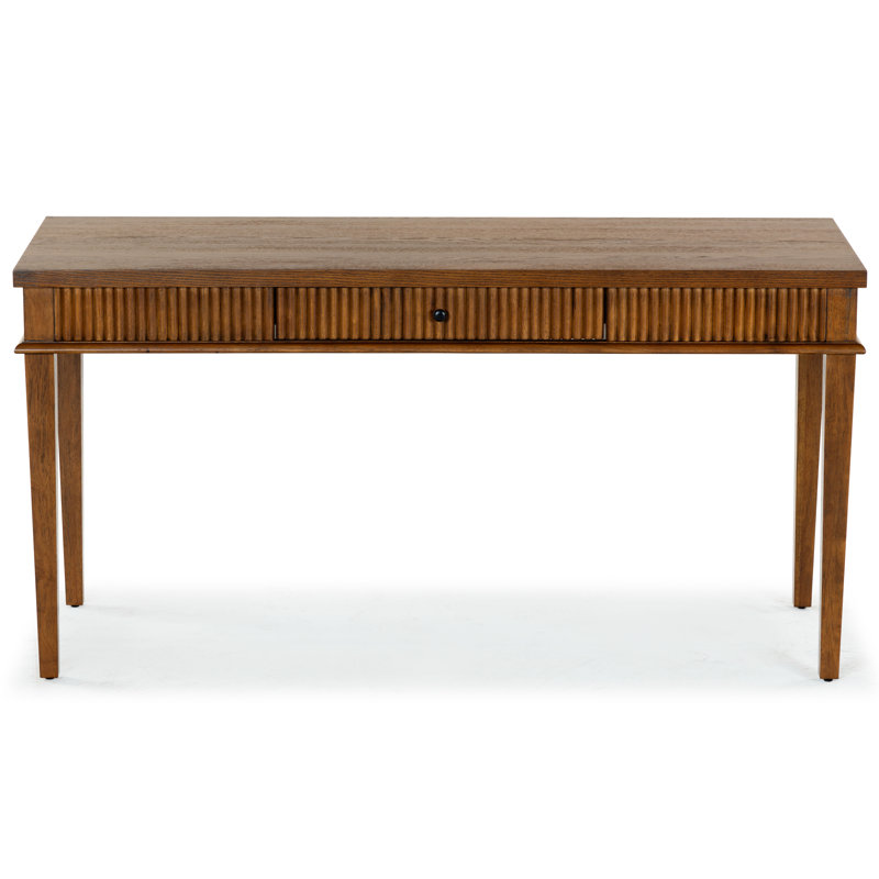 Bureau à 1 tiroir Haden, Chêne moyen